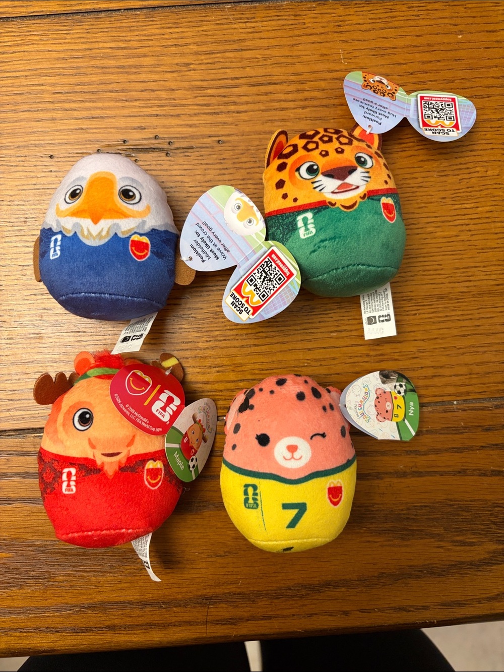McDonald Toys Squishmallows
